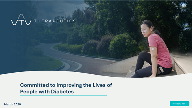 vTv Therapeutics Corporate Presentation